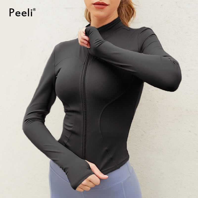 Peeli Damen Sport Oberteil