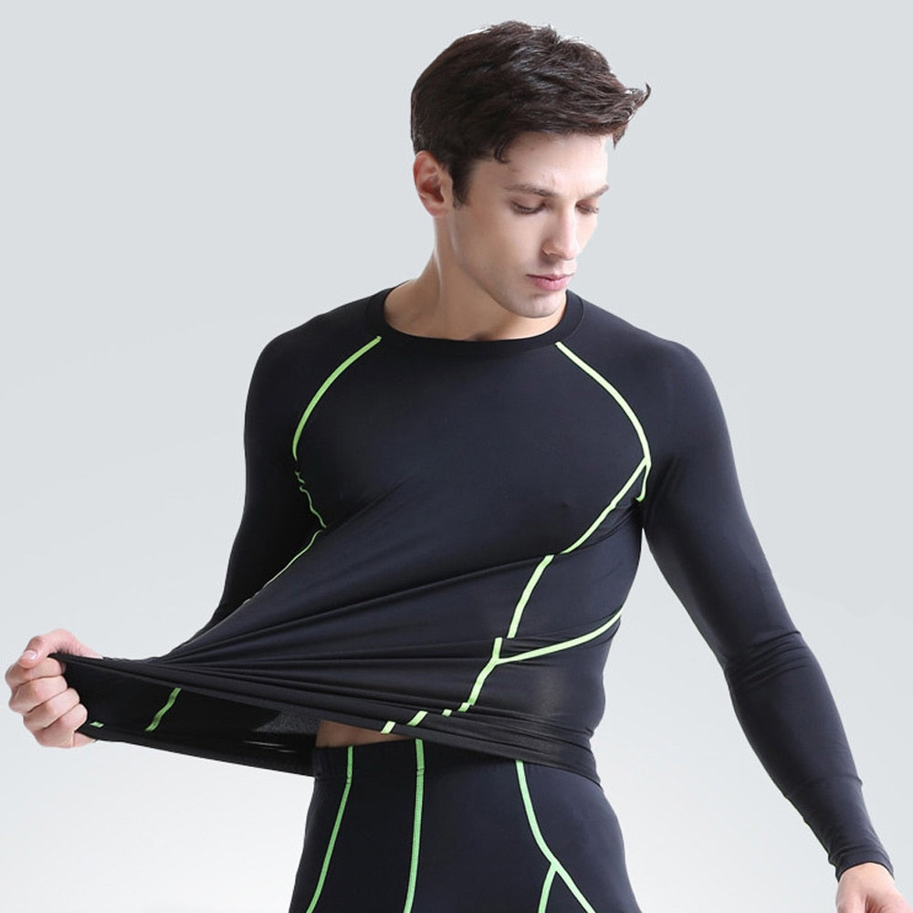 Atmungsaktive Herren Langarm Sportshirts
