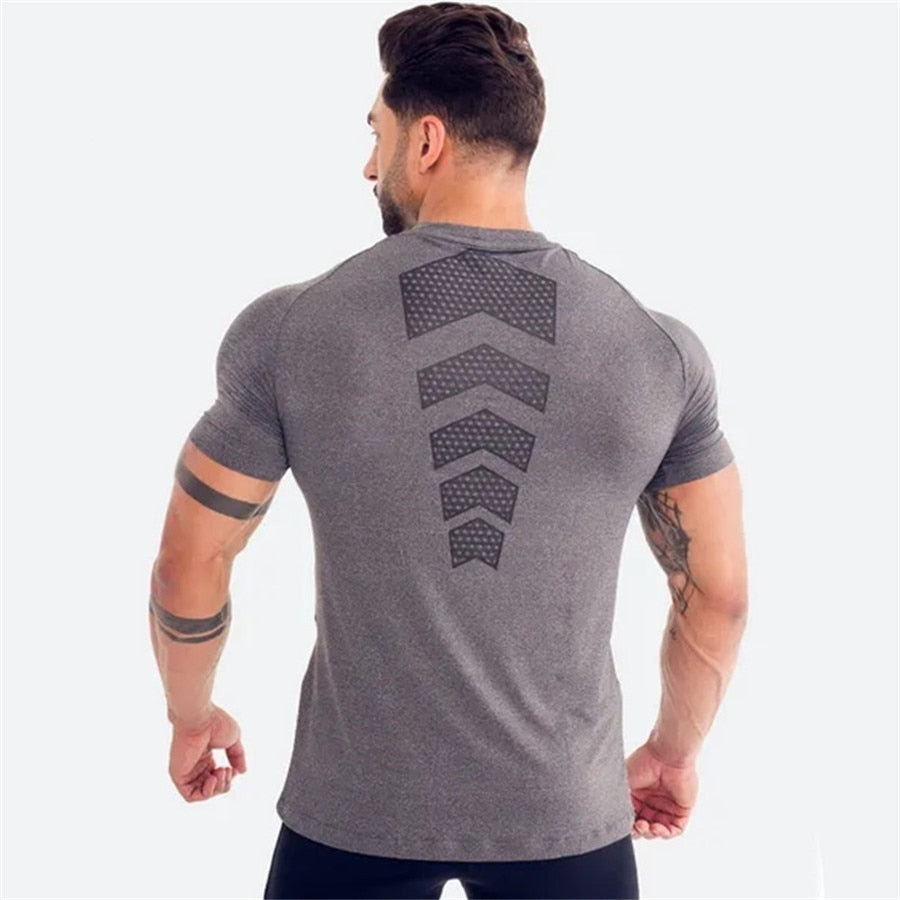 GLOBESKY Herren Gym T-shirt