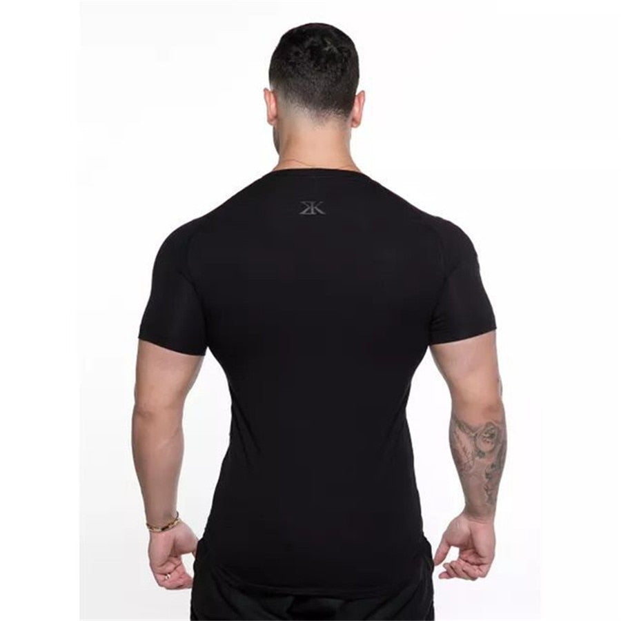 GLOBESKY Herren Gym T-shirt