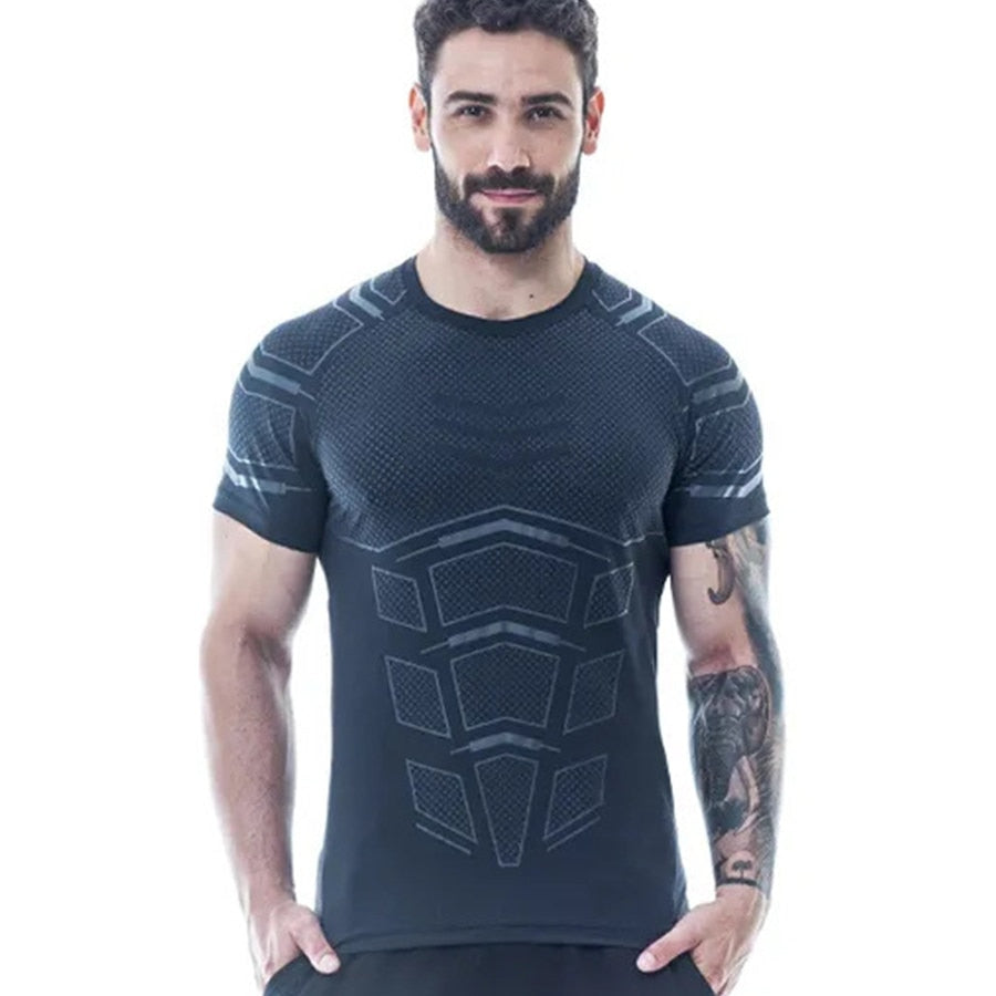 GLOBESKY Herren Gym T-shirt