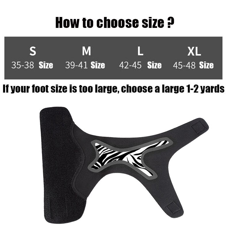 Fußknöchel Bandagen und Fußschoner