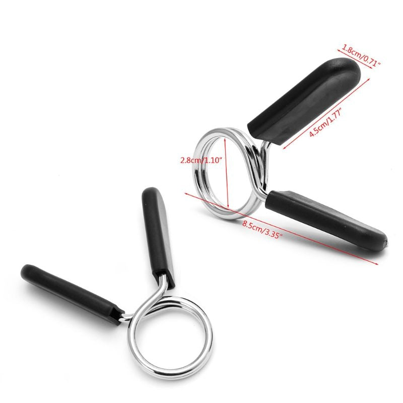 Verriegelungsklemme, Federkragen-Clips für Gewichtheber Stangen