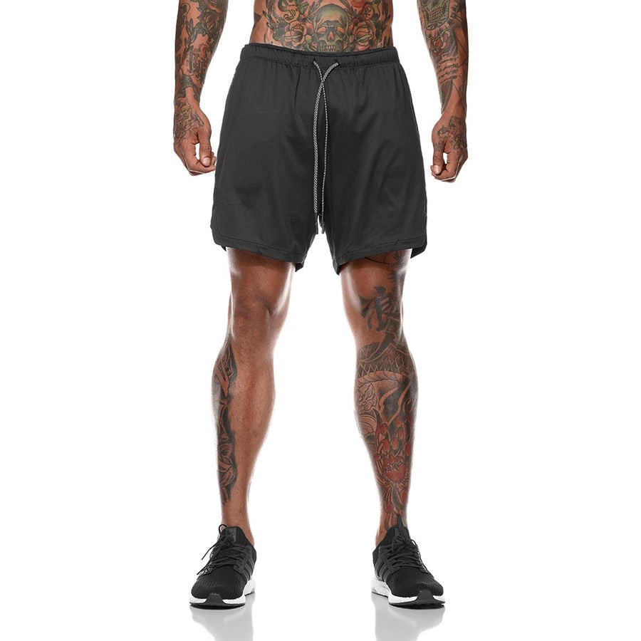 Doppel-deck Herren Sport Shorts