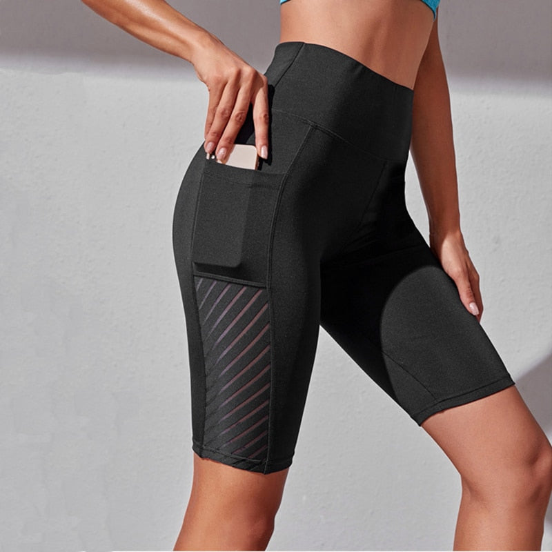 MEHEOL Workout Leggings mit nahtloser Tasche