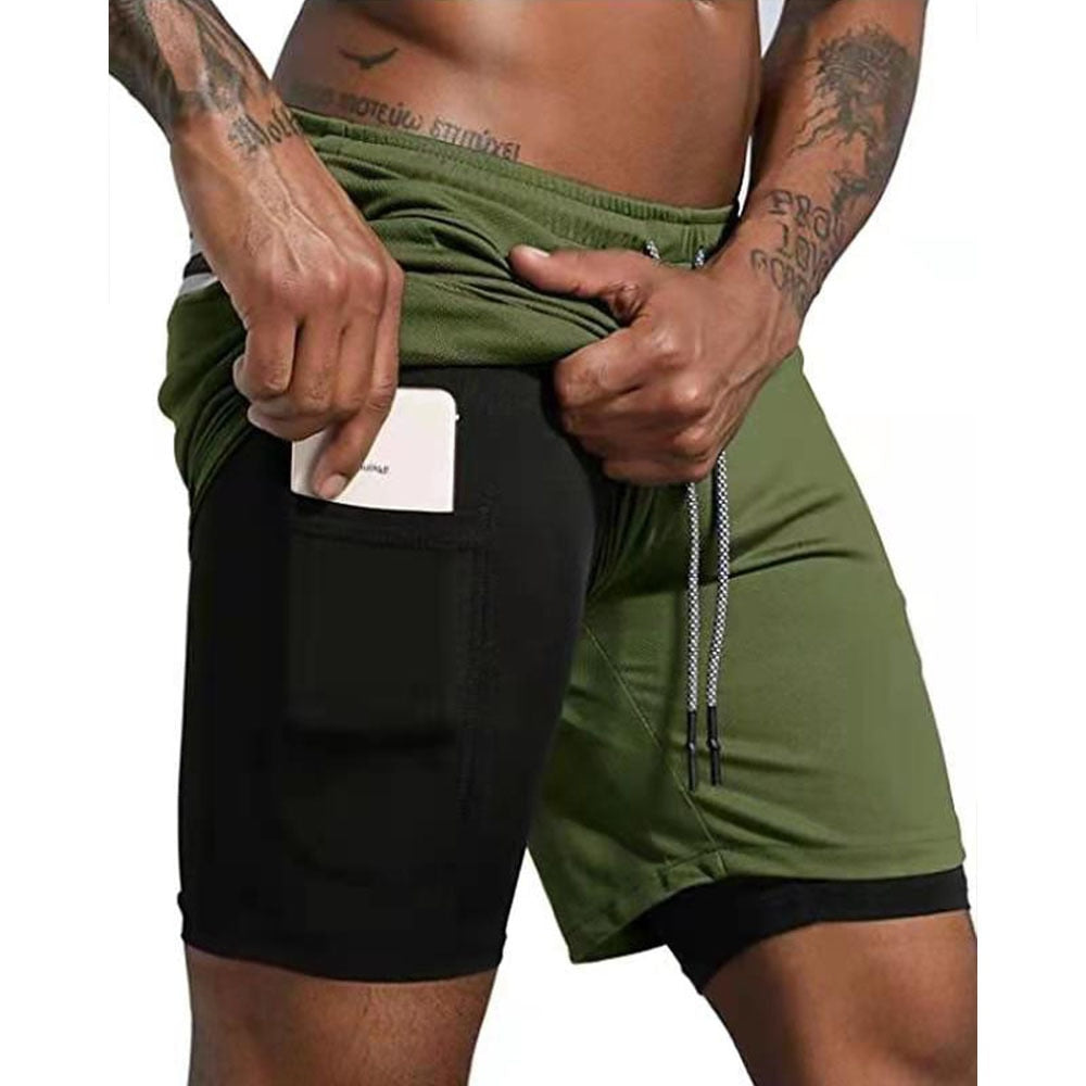 Doppel-deck Herren Sport Shorts