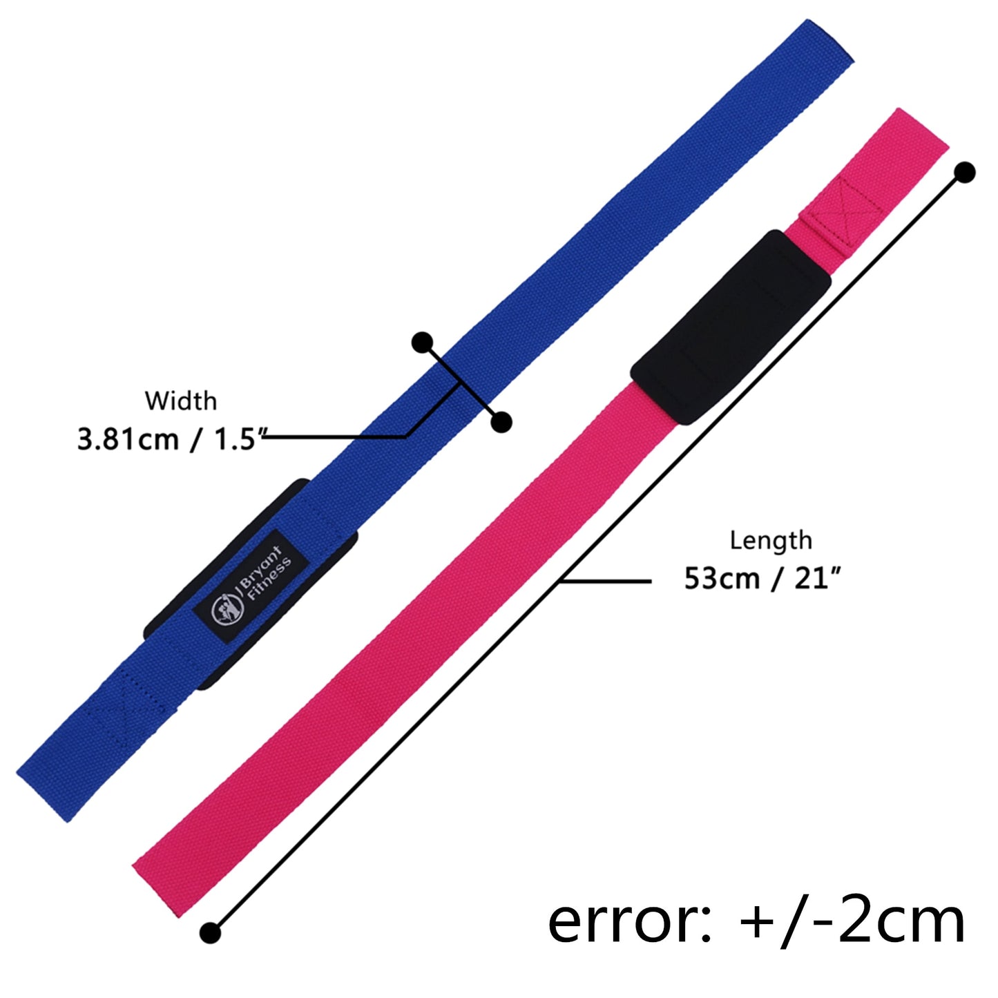 J Bryant Lifting Straps Paar