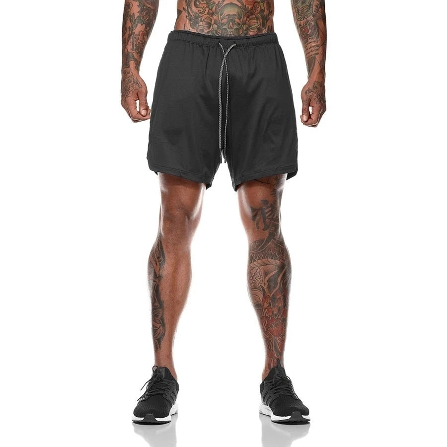 Doppel-deck Herren Sport Shorts
