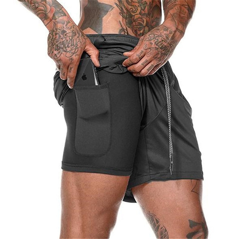 Doppel-deck Herren Sport Shorts