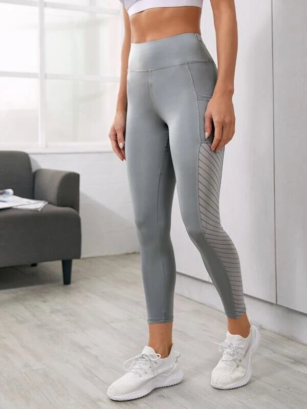 MEHEOL Workout Leggings mit nahtloser Tasche
