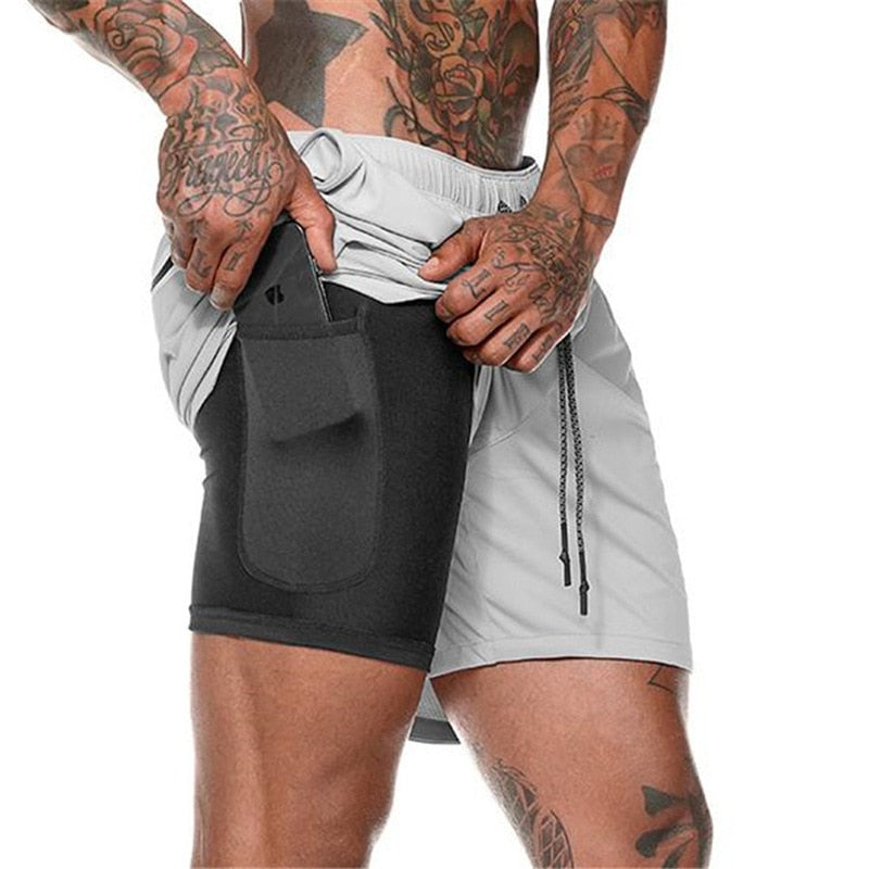 Doppel-deck Herren Sport Shorts