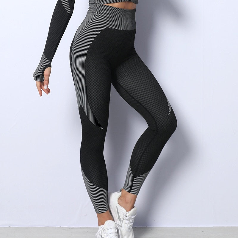 AJYOOP Nahtlose Push up Leggings