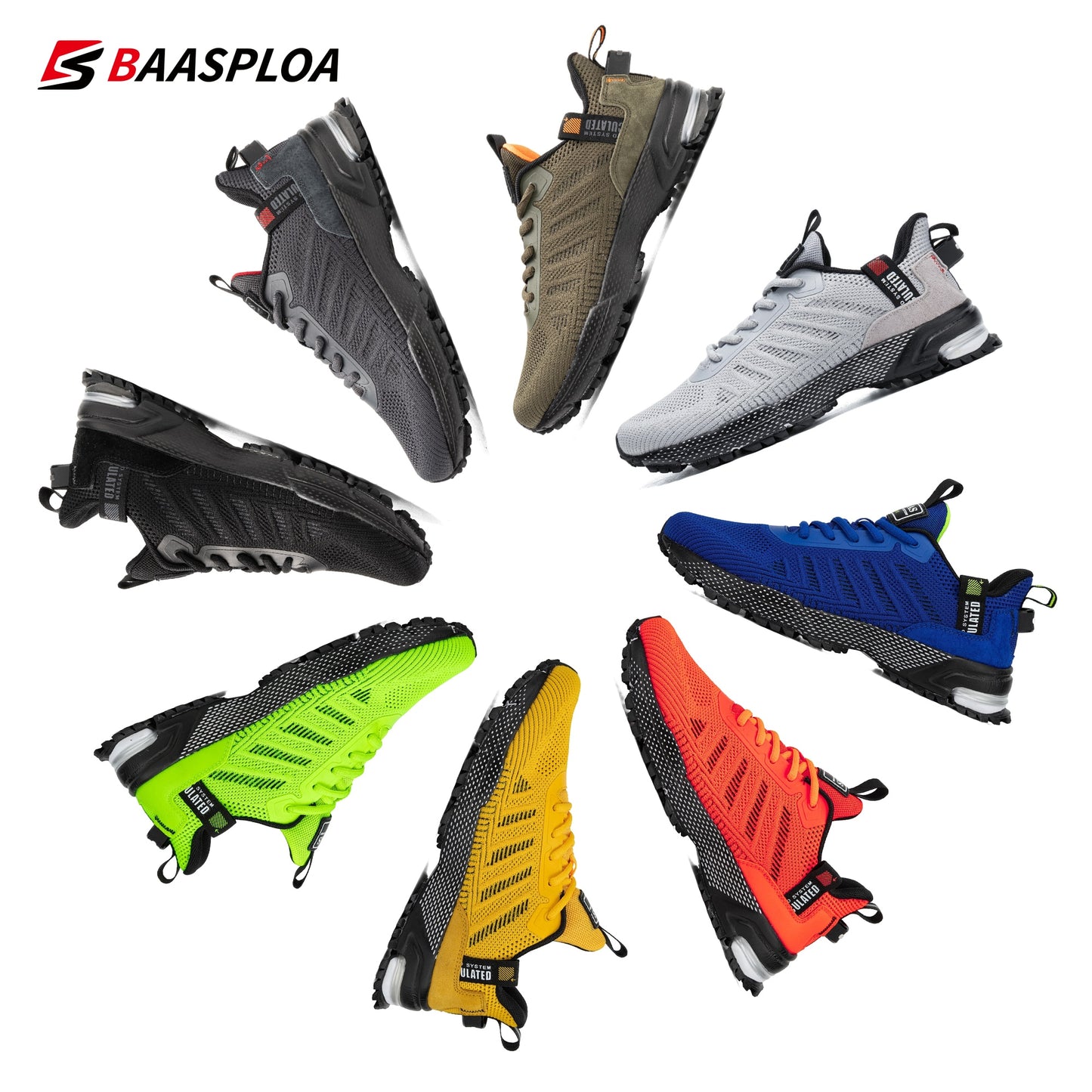 BAASPLOA Herren Laufschuhe