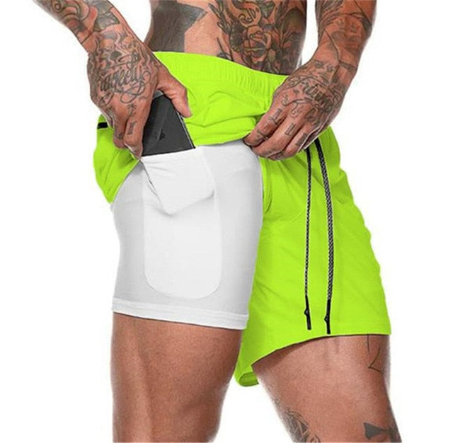 Doppel-deck Herren Sport Shorts