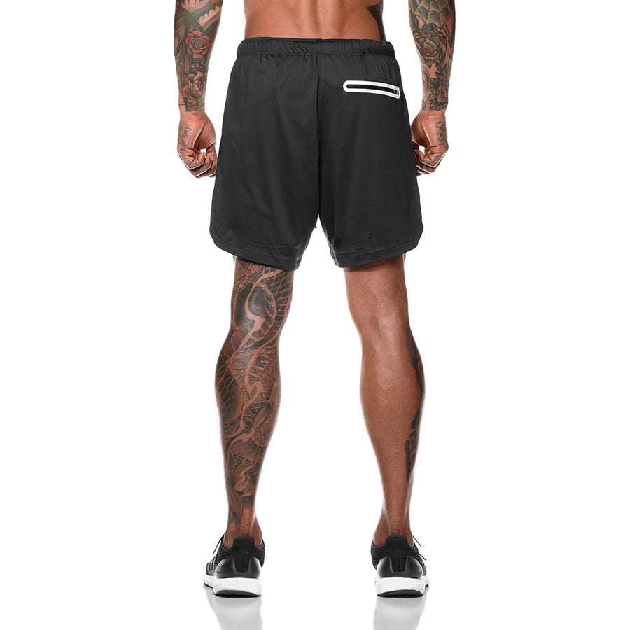 Doppel-deck Herren Sport Shorts