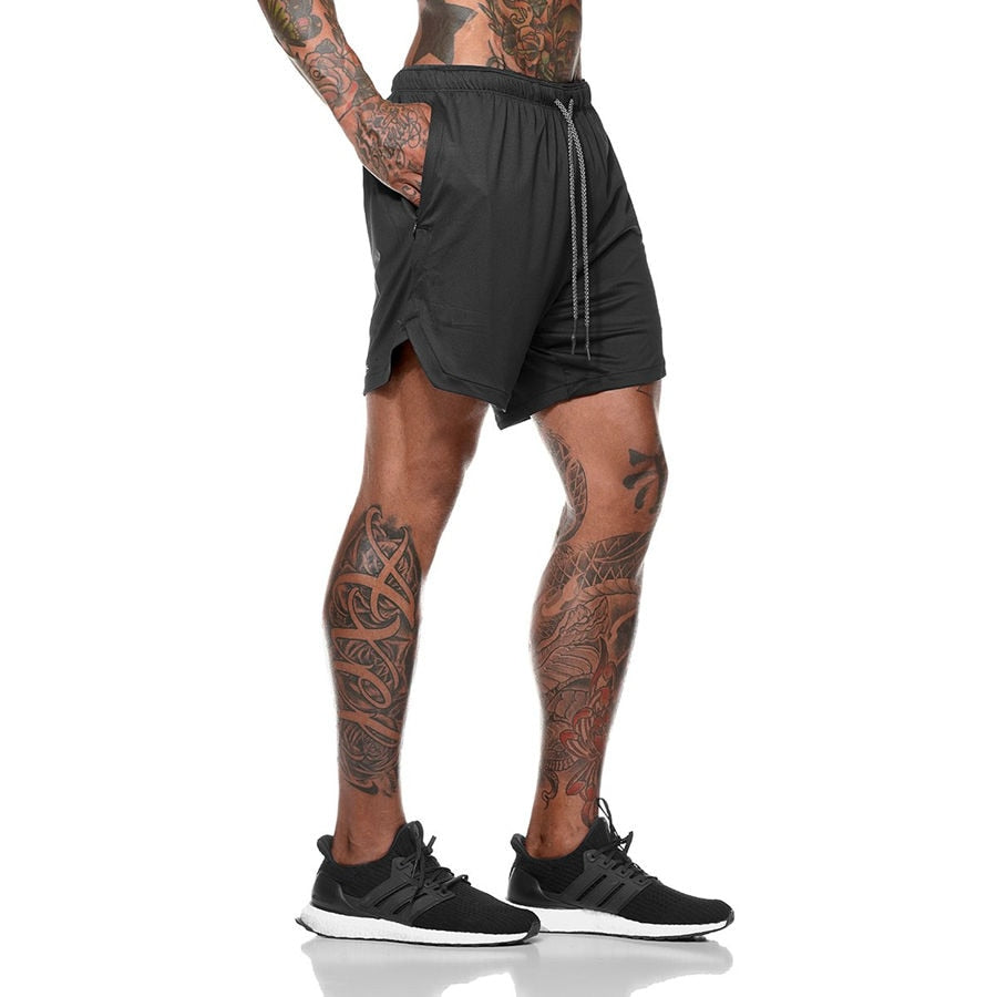 Doppel-deck Herren Sport Shorts