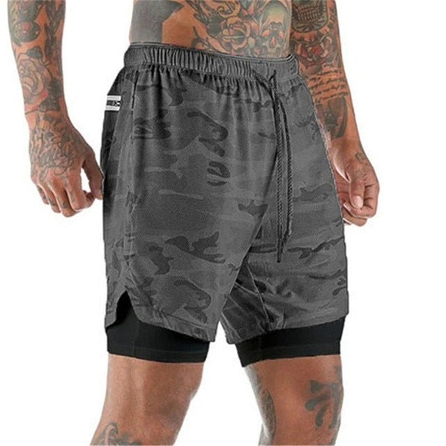 Doppel-deck Herren Sport Shorts